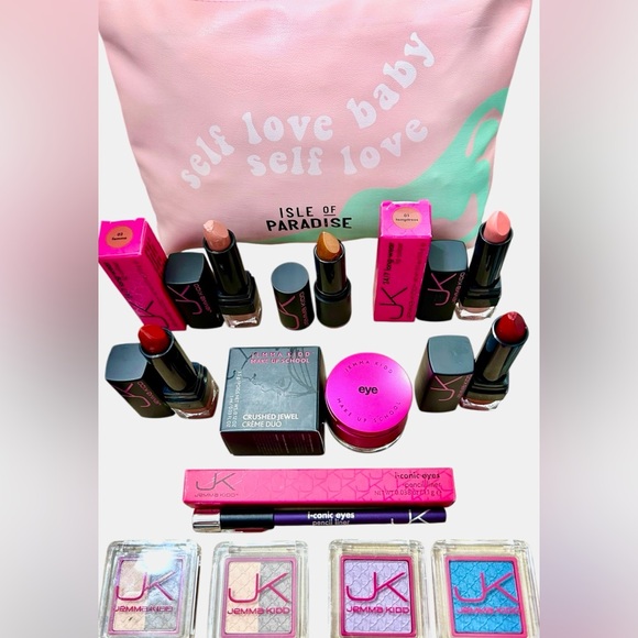 JEMMA KIDD LONDON *RARE HTF* 12-Piece Makeup Bundle w/Isle of Paradise Bag✨NWT✨
